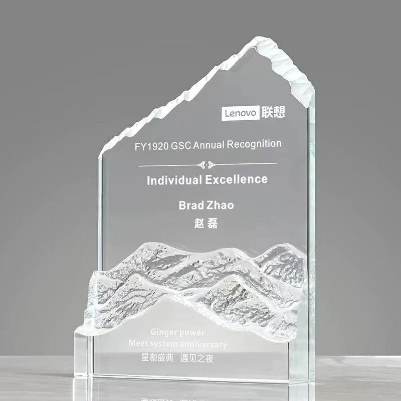 Corporate Glass Medal factory